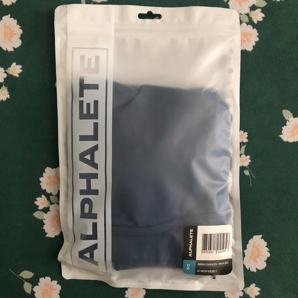 Alphalete Alphalux Supreme Bra Blue Horizon SMALL - Picture 2 of 2